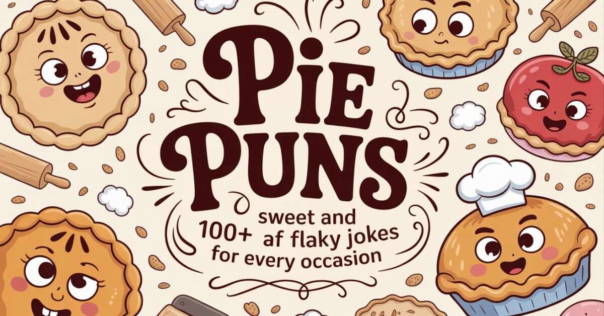 Pie Puns 100+ Sweet and Flaky Jokes for Every Occasion
