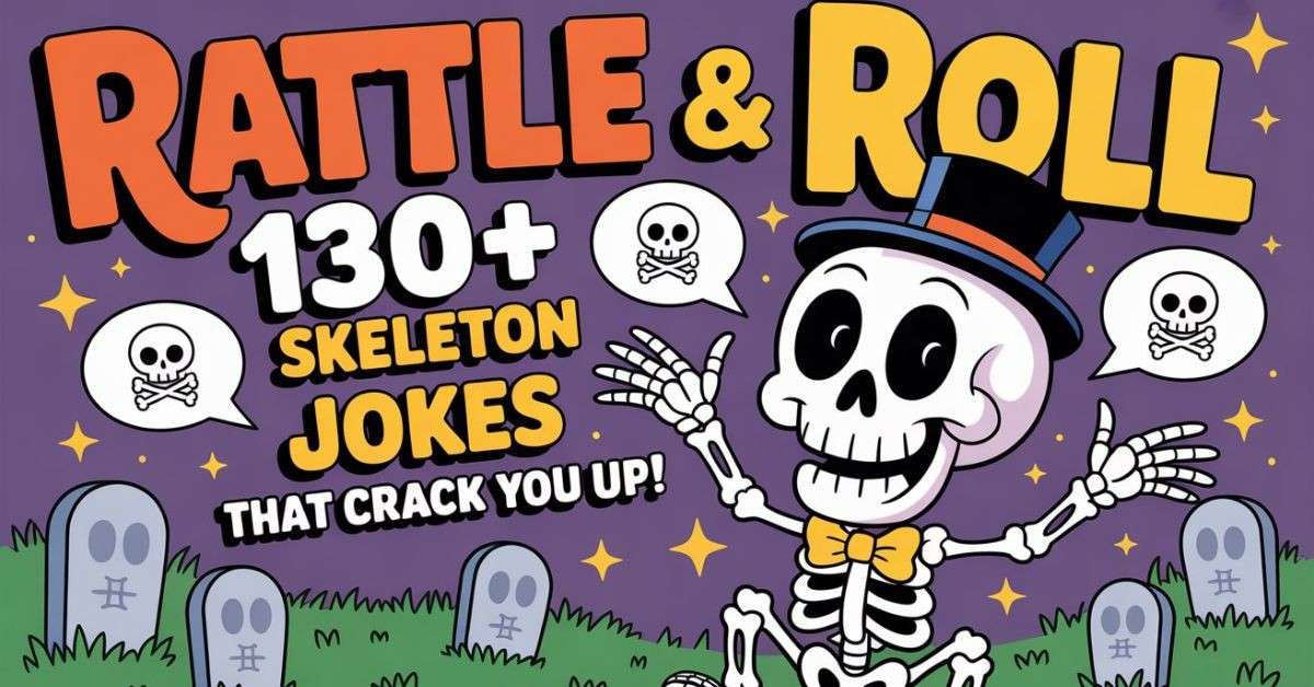 Rattle & Roll: 130+ Skeleton Jokes That Crack You Up💀