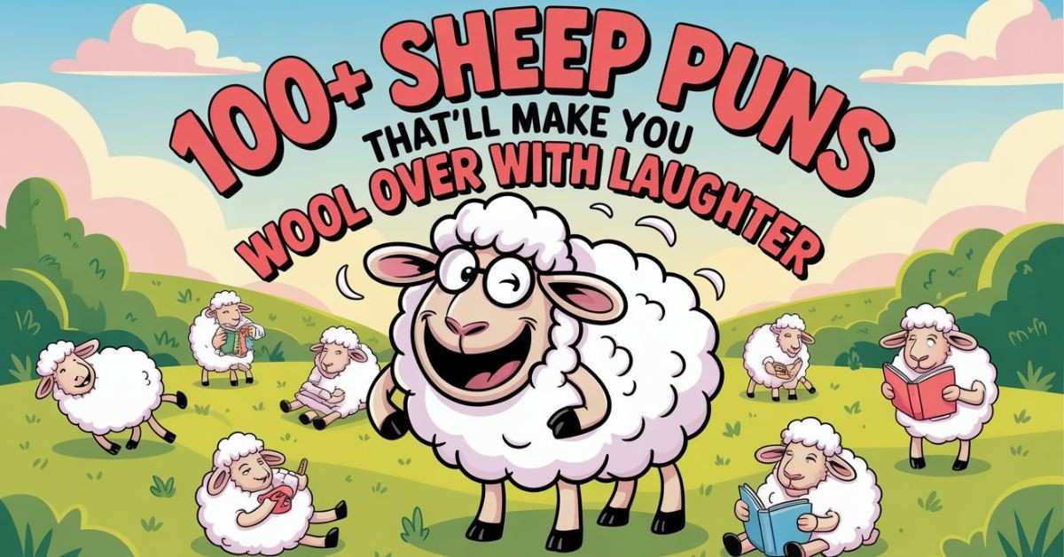 100+ Sheep Puns That’ll Make You Wool Over with Laughter 🐑😂